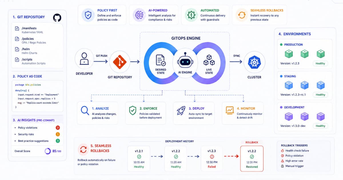 AI‑Driven GitOps: Automate Policy Enforcement & Rollbacks