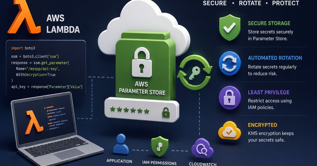 Securely Store & Rotate API Secrets in AWS Lambda – Guide