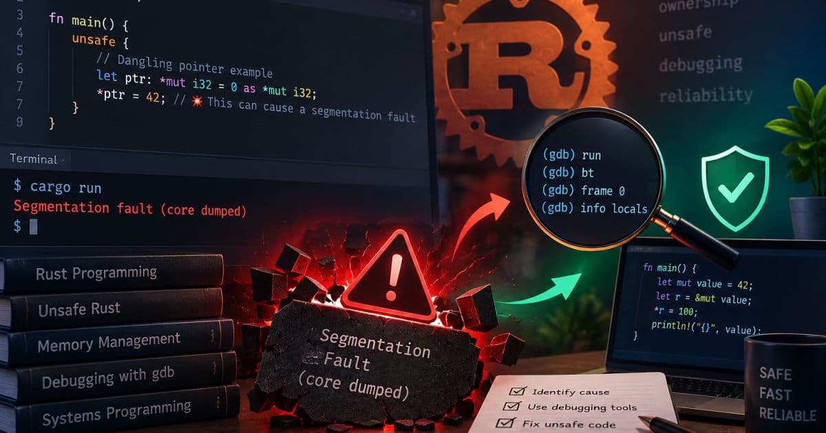 Rust Segmentation Fault in Unsafe Blocks – Debugging Guide